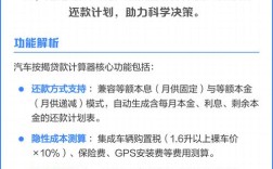 买车按揭计算器,买车按揭计算器在线查询