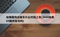 哈弗酷狗这破车什么时候上市(2020哈弗h9酷狗音乐吗)