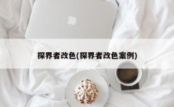 探界者改色(探界者改色案例)